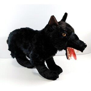 Sirius Black Black Dog Wolf Plush 17" Wizarding World of Harry  Potter Animagus!